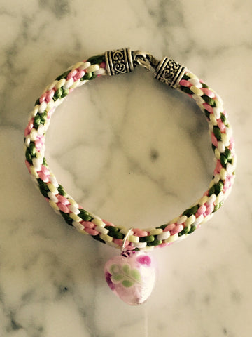 Pink Heart Bracelet